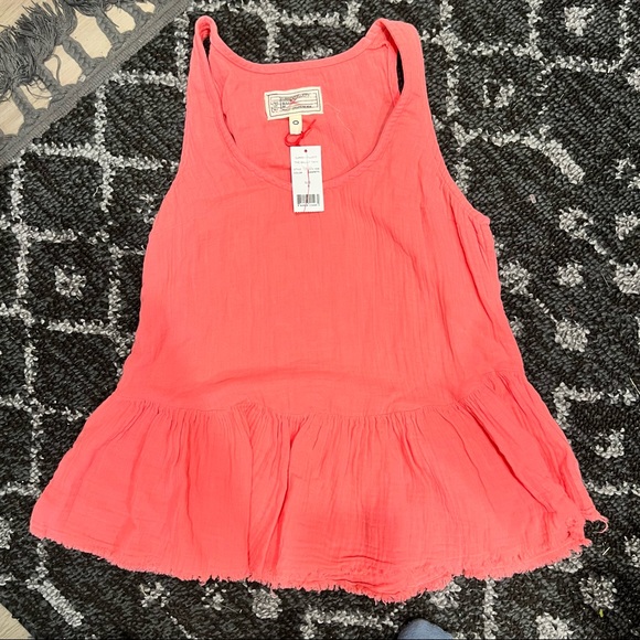 Current/Elliott Ballet Tank Confetti Pink NWT $138 - Picture 5 of 6